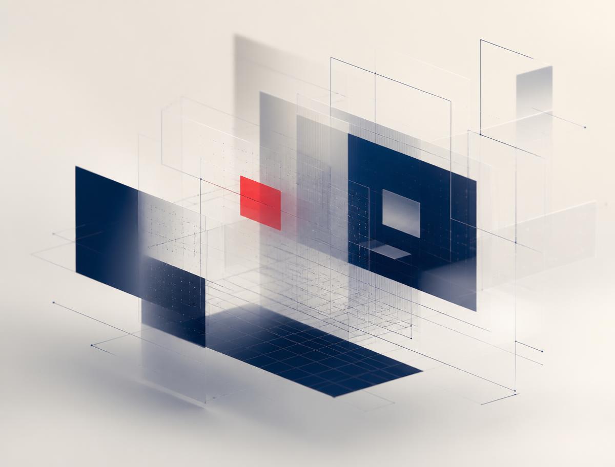 Abstract representation of Dikon Tech's digital product work